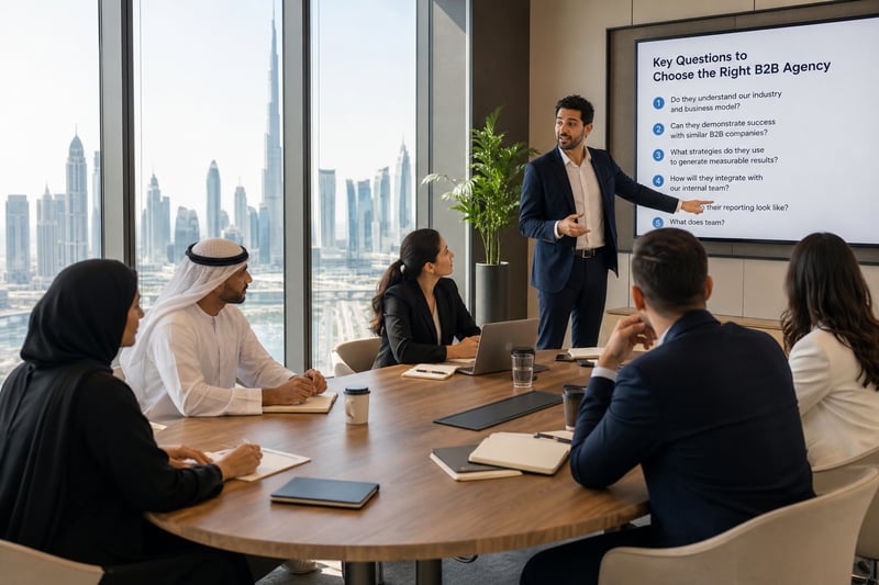 7 Questions to Ask a B2B Agency in Dubai featured image