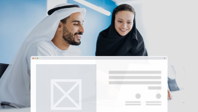 Arabic website localisation