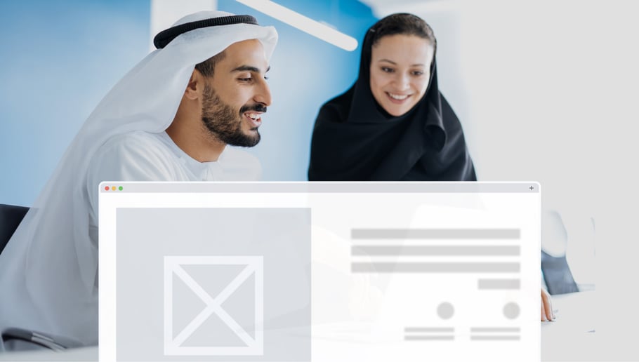Arabic website localisation