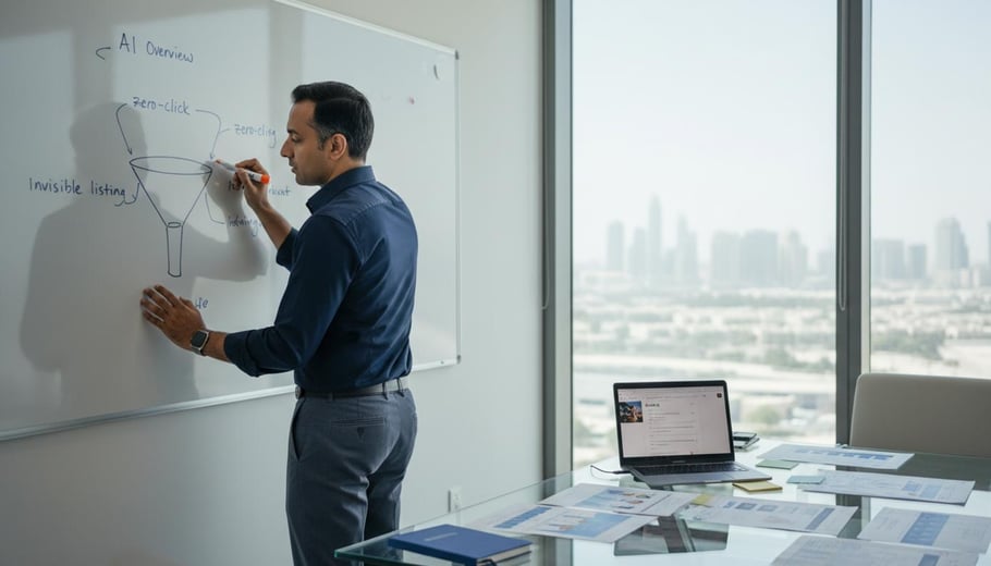 Why most UAE healthcare businesses are invisible in the era of AI search